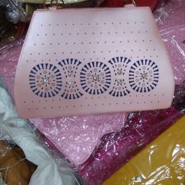 pink locked bag