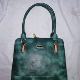 hand bag green